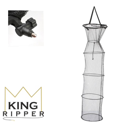 King Ripper Siatka z metalowymi obręczami mikado