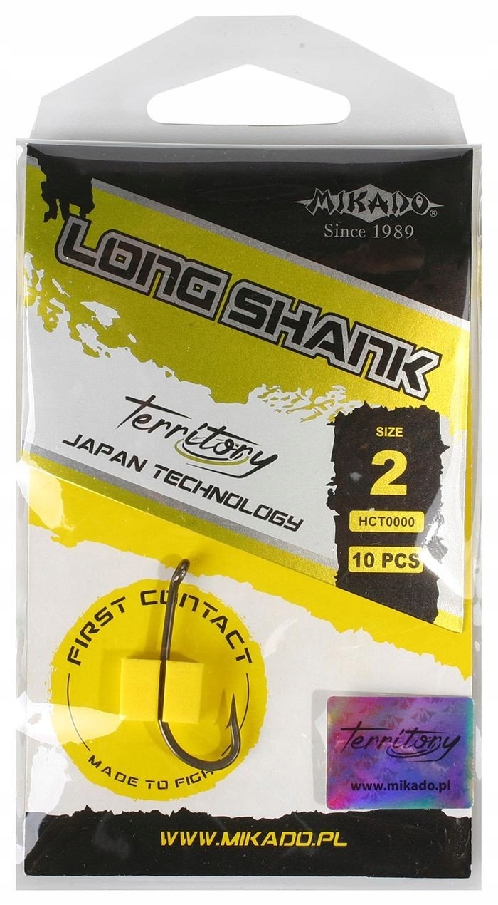 Haczyki Karpiowe 6 MUSA LONG SHANG gruntowe z zadziorem Mikado 10 szt
