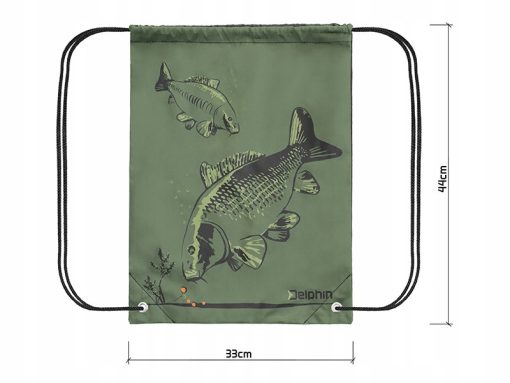 TORBA Worek DELPHIN SIMPLE BAG CARP na Ryby - obrazek 2