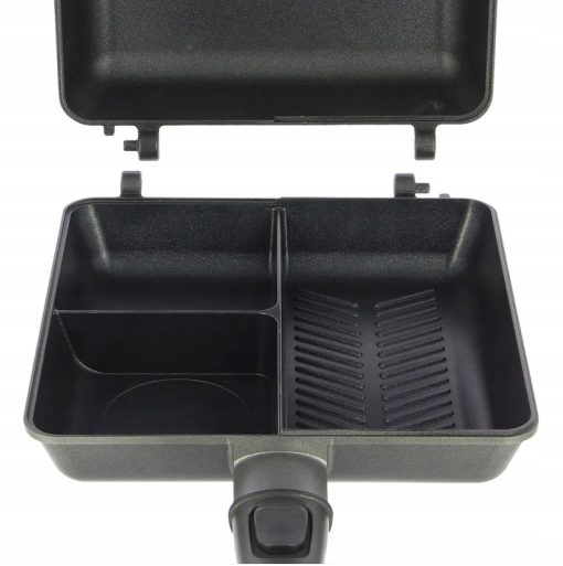 Grill Patelnia na ryby Modułowa 3w1 z Uchwytami NGT Dynamic - obrazek 2