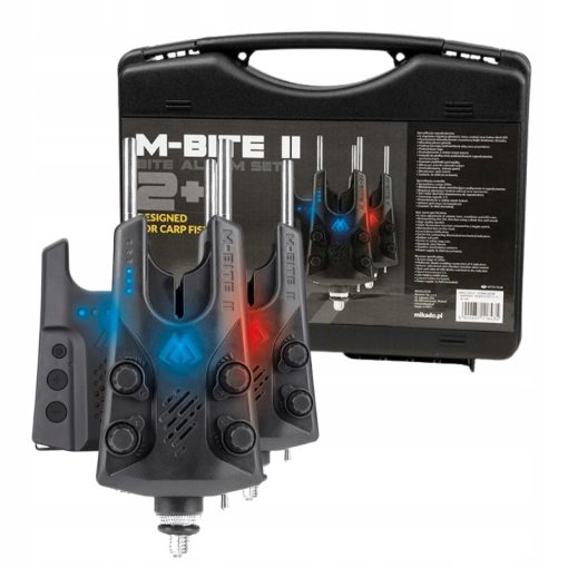 MIKADO Sygnalizatory brań z centralką M-Bite II 2+1 MULTICOLOR