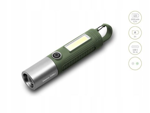 Delphin ToriX 2200mAh Lampa kempingowa Latarka ręczna