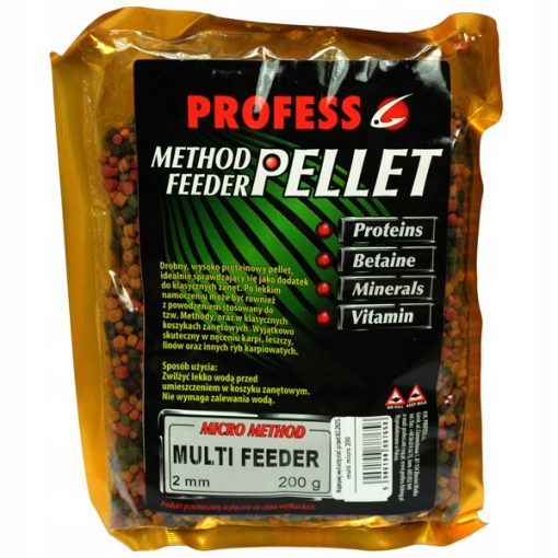 Zanęta Profess Pellet Micro Method Multi Feeder 2 mm - obrazek 2