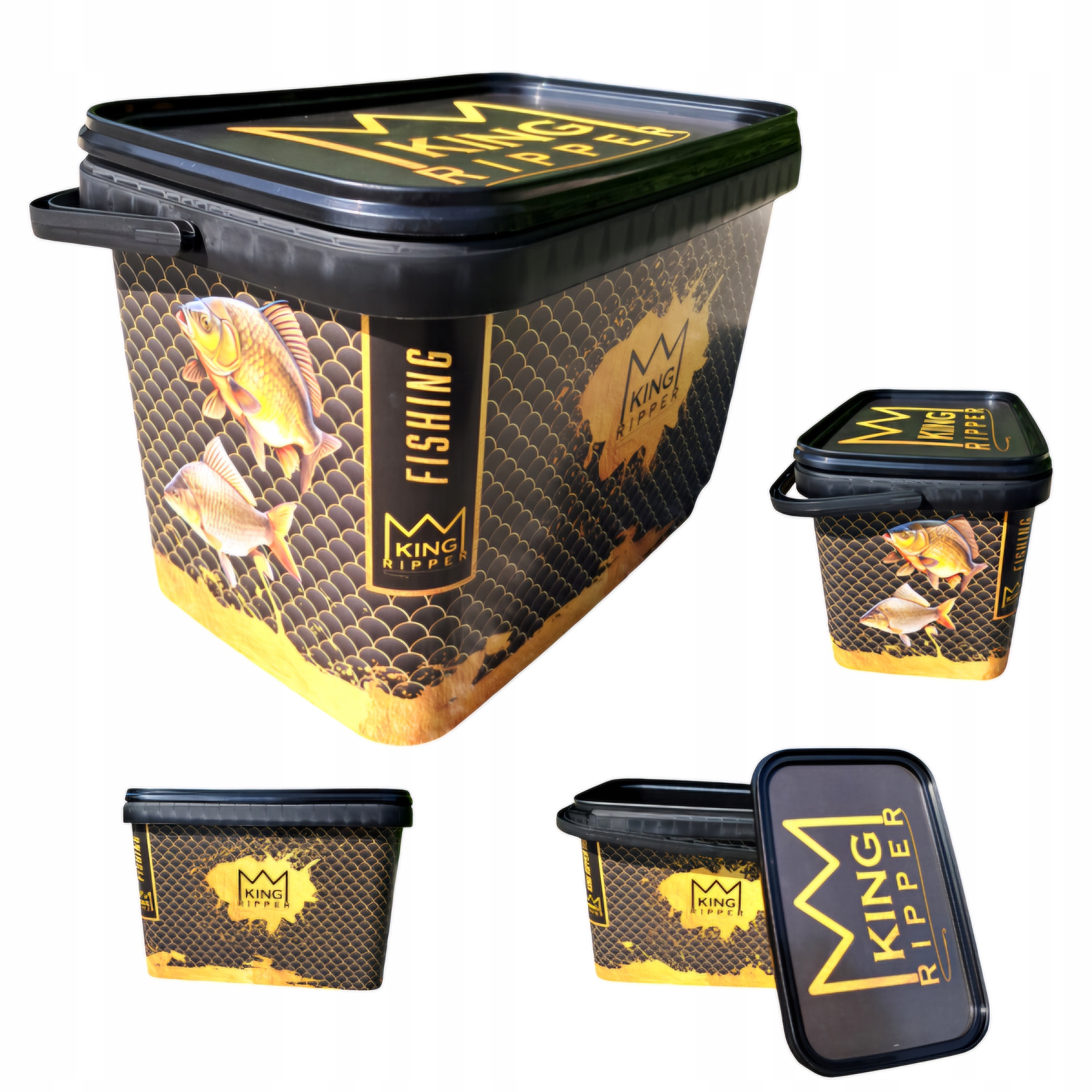 Pellet Aller Aqua Classic 2mm 3kg Wiadro wędkarskie KING RIPPER - obrazek 3