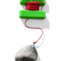 Marker Karpiowy KING RIPPER Bojka z linką Obciążenie Kamień Naturalny